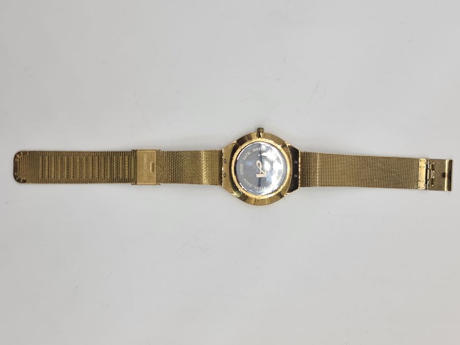 Relógio analógico dourado 9093G