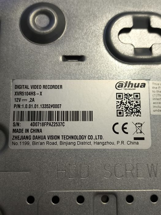 Rejestrator Dahua xvr5104hs-x