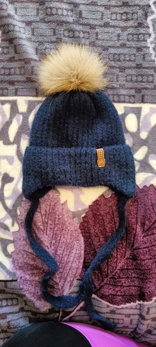 Дитяча зимова шапка