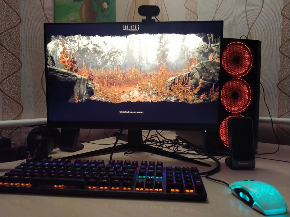 Продам ігровий ПК з монітором