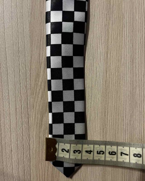 Краватка опт гурт чорна клітка клітинка Time of Style 27901608 checker