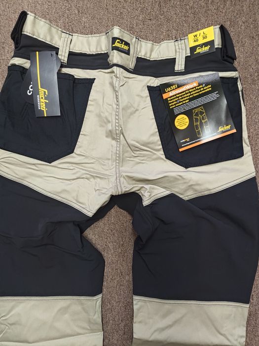 Dwupak 6351 Snickers Stretch 112  elastyczne spodnie robocze