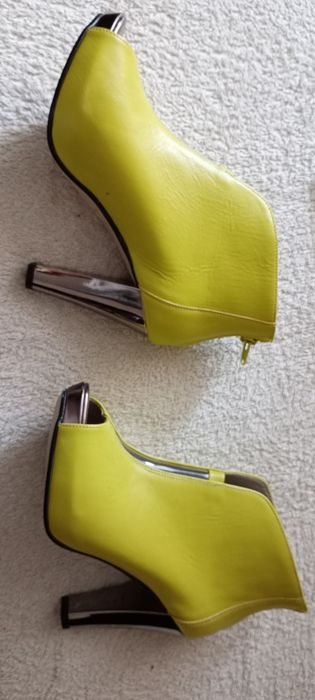 Botki Polański limonka