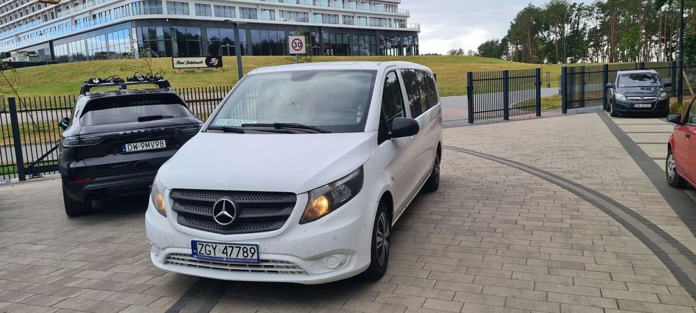 Mercedes-Benz Vito Mercedes Vito 9- osobowy Polski salon Bezwypadkowy Extra Long