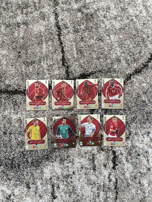 Karty piłkarskie - Mundial 2018 z 8 kartami limitowanymi