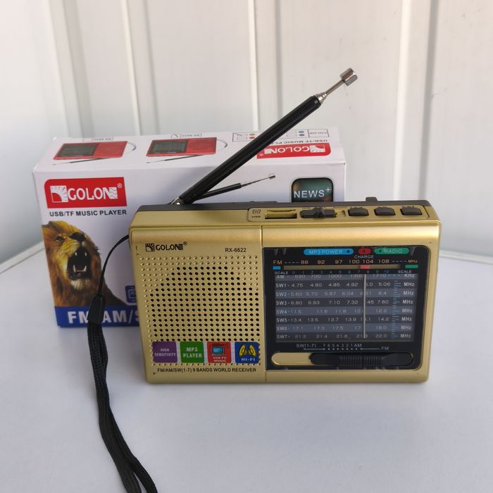 Радіо колонка MP3 USB Golon