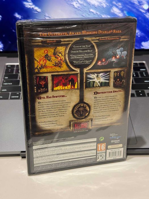 Diablo II + Expansion Set Диабло 2 Лицензия Диск Запечатанный