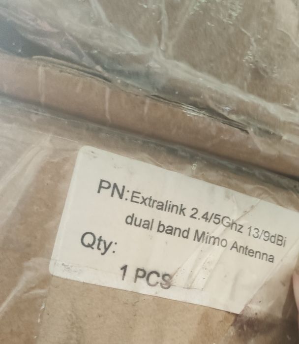 Antena ExtraLink 2,4Ghz/5Ghz 13/9dBi Omni Mimo