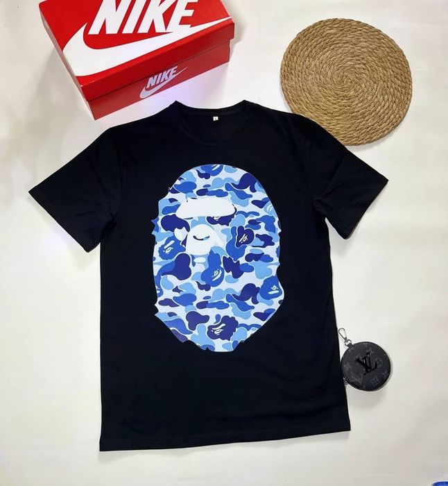 Футболка BAPE ABC/ чорна /Bape/Бейп /футболка унісекс/дешево/ABC