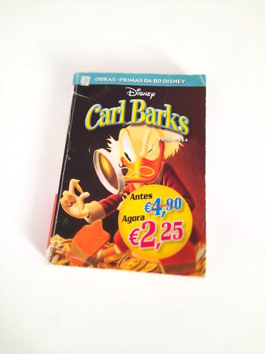 Livro Obras-Primas da BD Disney Carl Barks 1952 a 1954 Volume 9
