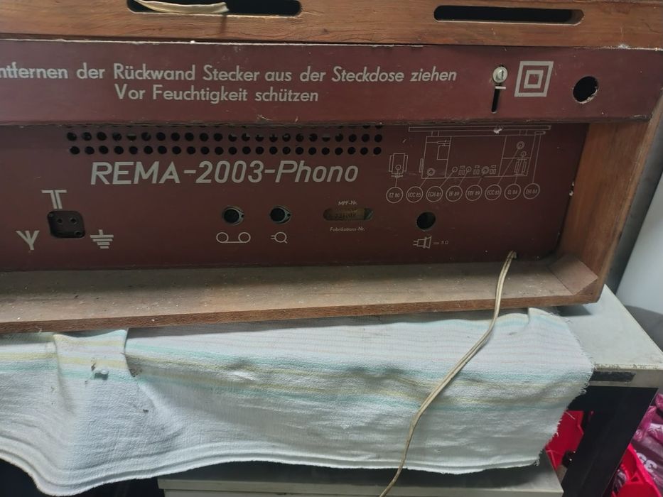 Radio lampowe RAMES 2003
