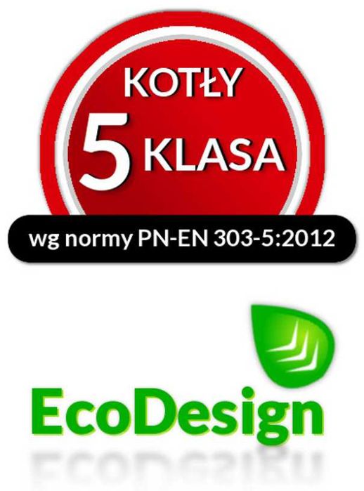 Kocioł piec c.o. 5 klasa UNI 13 kW na węgiel kotlyleszka ecodesign