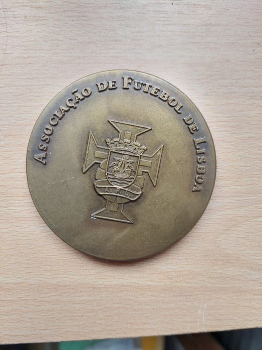 Medalha antiga jorge coroado futebol
