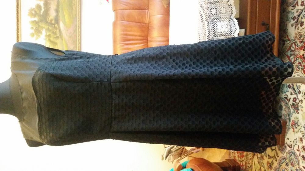 Sukienka czarna tiulowa