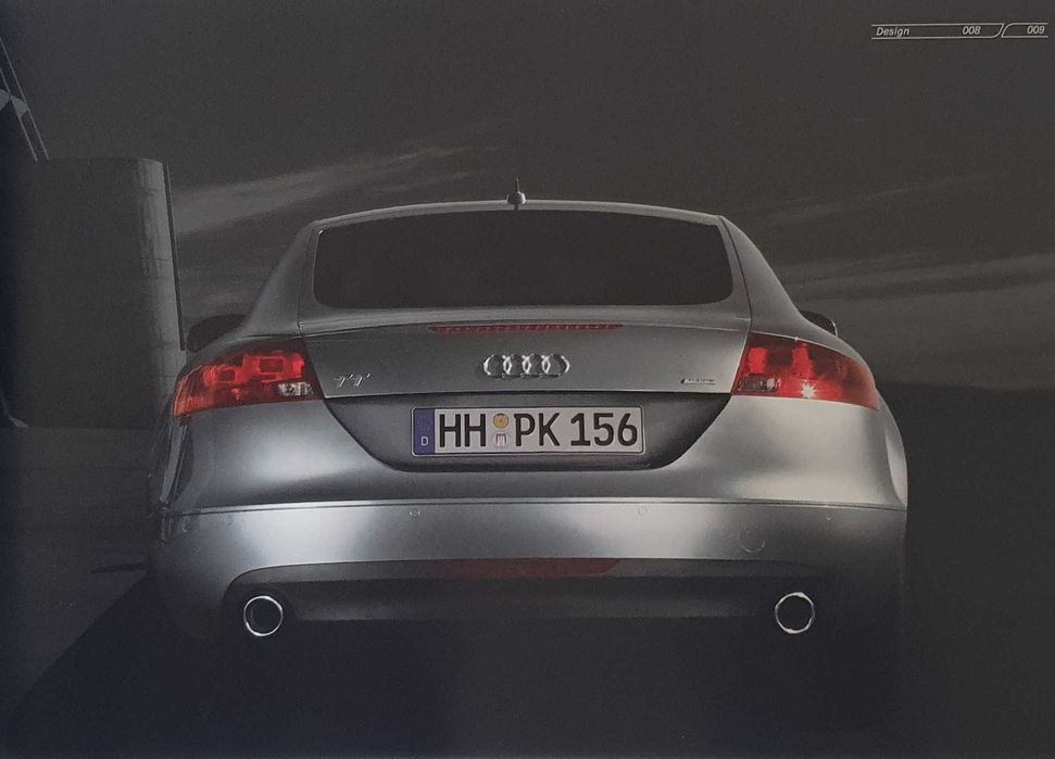 Catálogo Audi TT - Anos 2006/2007