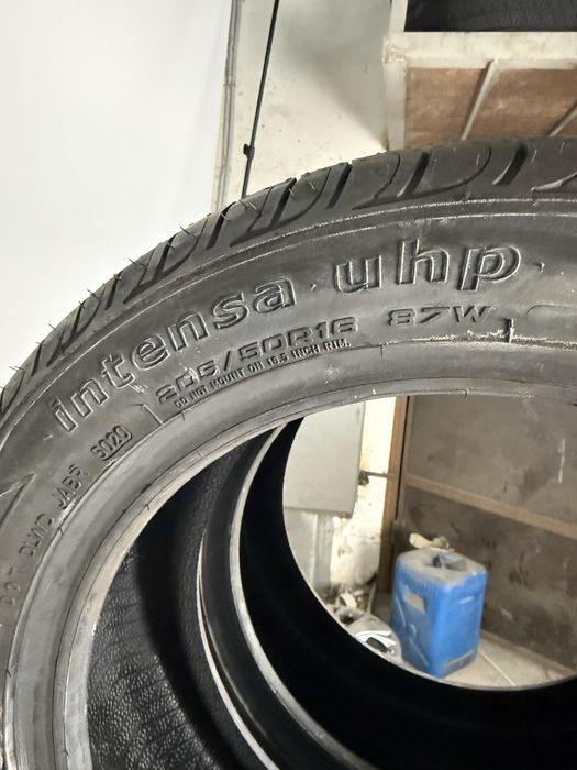 Літні шини НОВІ 2шт R16 205/50 87W Sava Intensa Uhp 2020