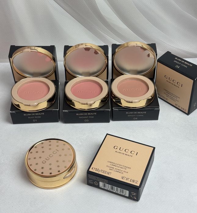 Румяна Gucci 01 03 04