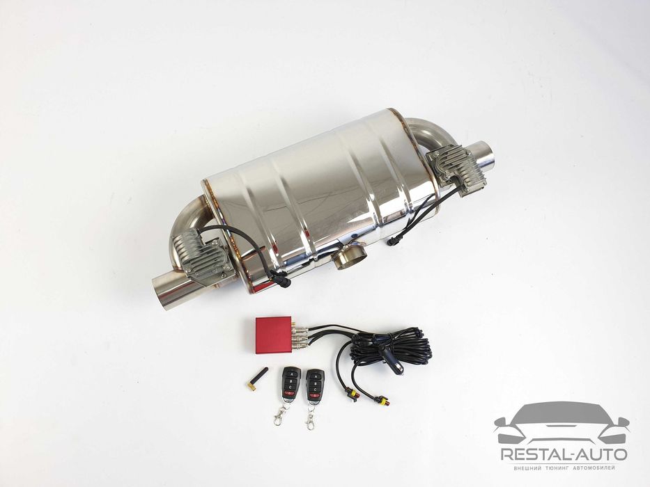 Глушитель управляемый с вакуумным клапаном выхлоп автомобиля