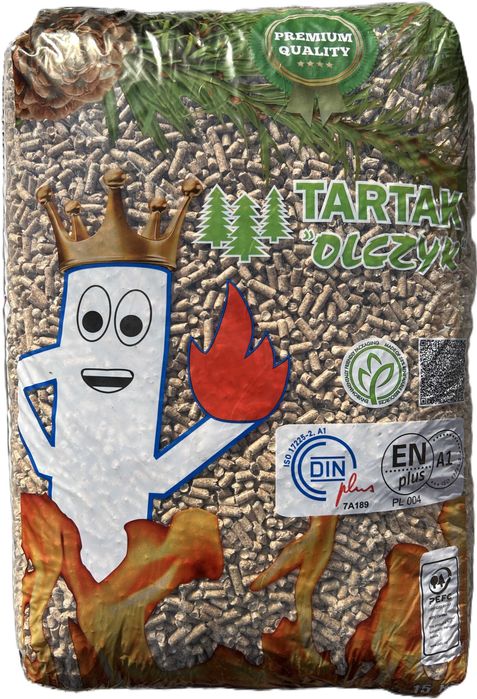 Pellet drzewny Premium OLCZYK 6mm Polski Producent
