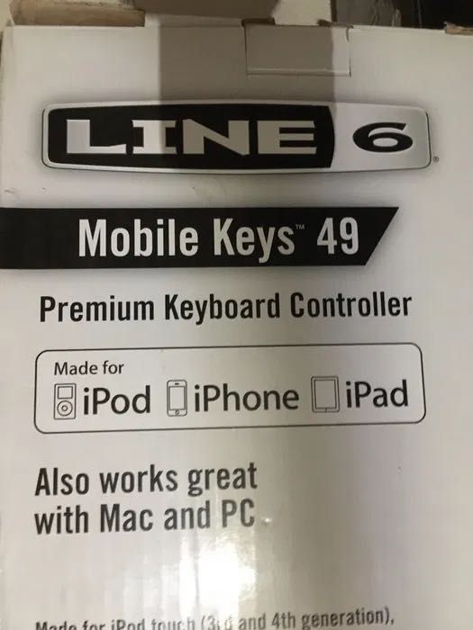 Keyboard Line 6 , 49 teclas Mobile Keys Novo