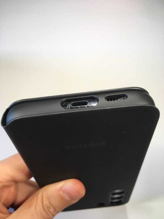 Чехол-книжка S View Clear View EF-ZS901CBEGRU для Samsung S22 plus