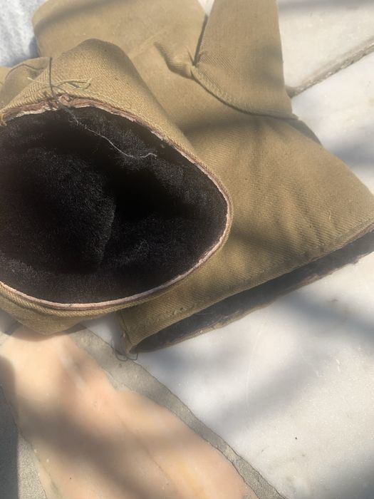 Рукавицы меховые очень тёплые