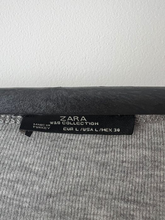 Szary Top Zara rozmiar 40
