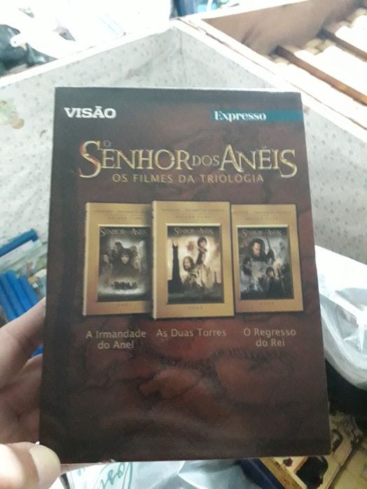Coléção 3 Dvd originais da triologia o senhor dos aneis
