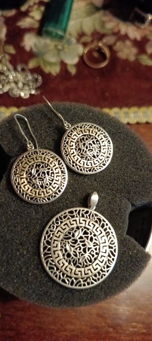 Komplet biżuterii Versace