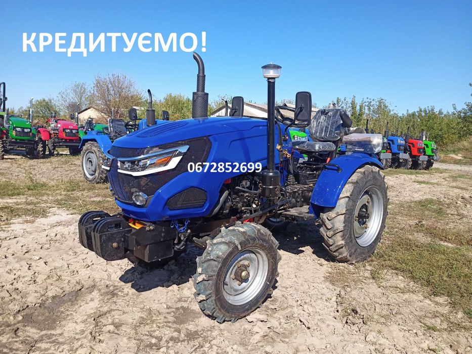 Мінітрактор Xingtai 240LX 3-цилінд двигун КМ-385ВТ Блокув дифер Кредит