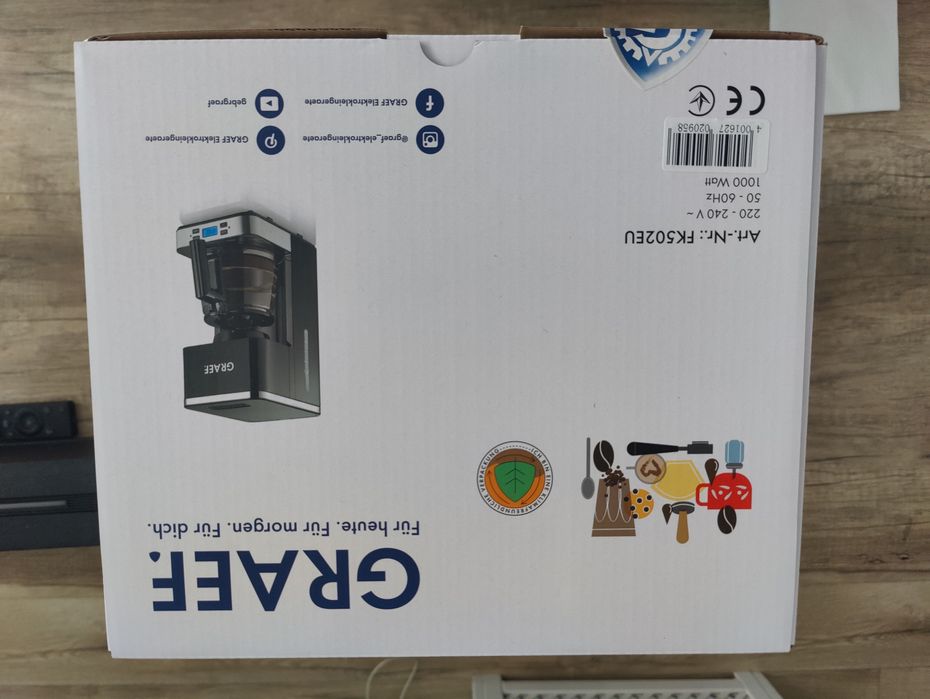 Крапельна кавоварка Graef FK502EU для фільтр кави