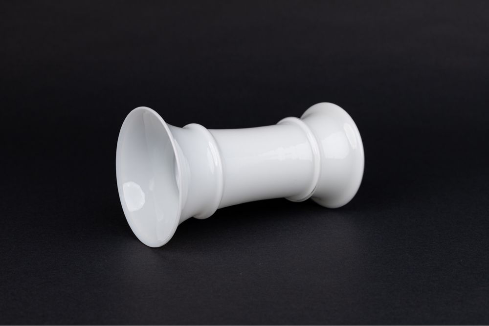 Holmegaard MB Michael Bang wazon szkło lata 80-te design opaline glass