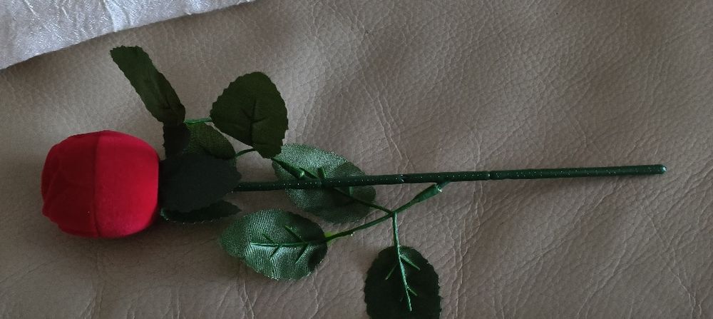 Rosa para anel de noivado