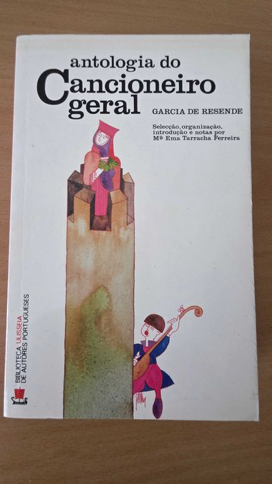 Livro "Antologia do Cancioneiro Geral" de Garcia de Resende