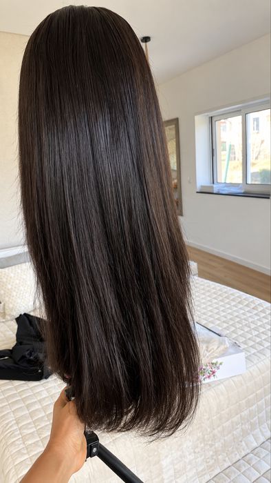 Lace front 100% cabelo humano
