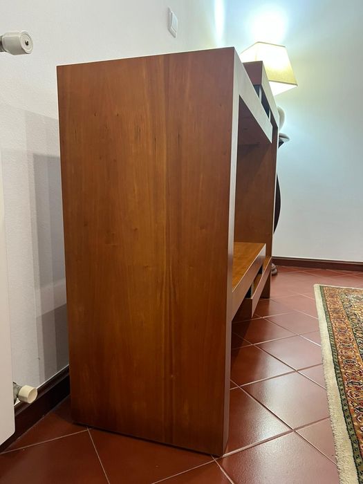 Móvel consola em cerejeira e wengue