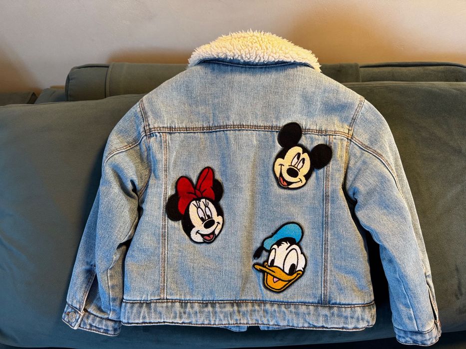 Утеплена джинсова куртка Zara 98см