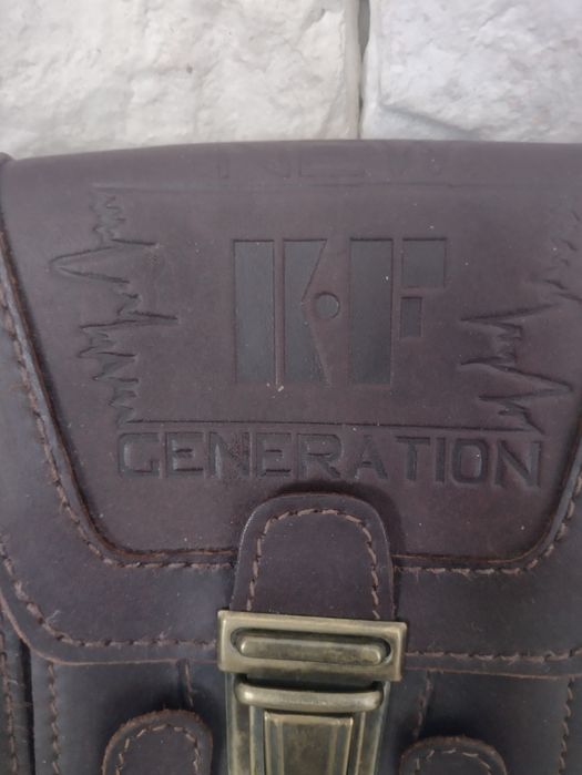 Чоловiча сумка-барсетка. Нова. Натур. Шкiра .