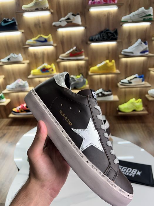 Кеди Golden Goose Deluxe Hi Star Brown