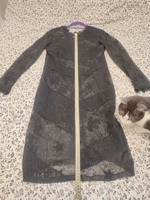 Mała czarna sukienka w gwiazdy Debenhams Edition