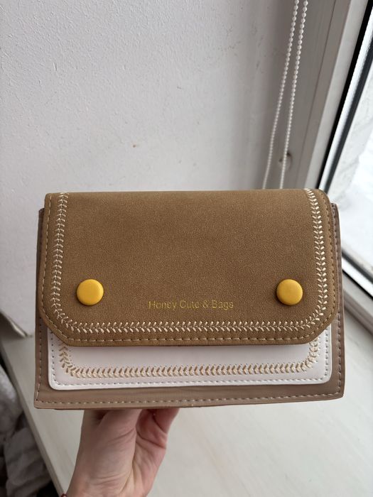 Жіноча сумка широкий ремінець