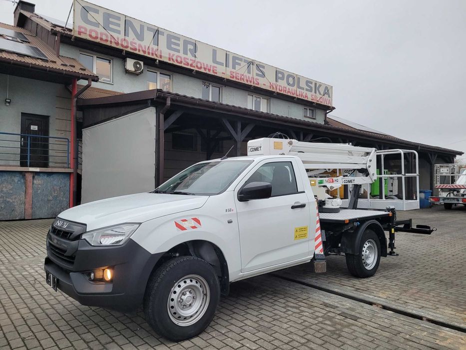 isuzu d-max 4x4 pick up podnośnik 16 m zwyżka ford socage a314 gsr