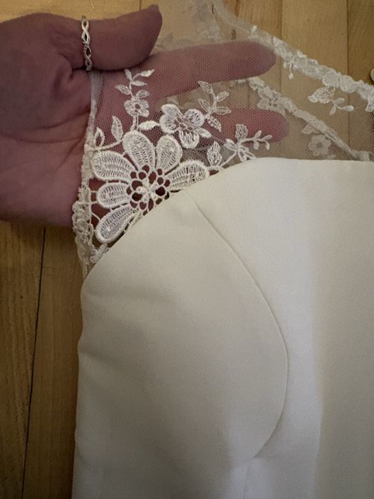 Suknia ślubna  bez metki nowa rozm38/40
