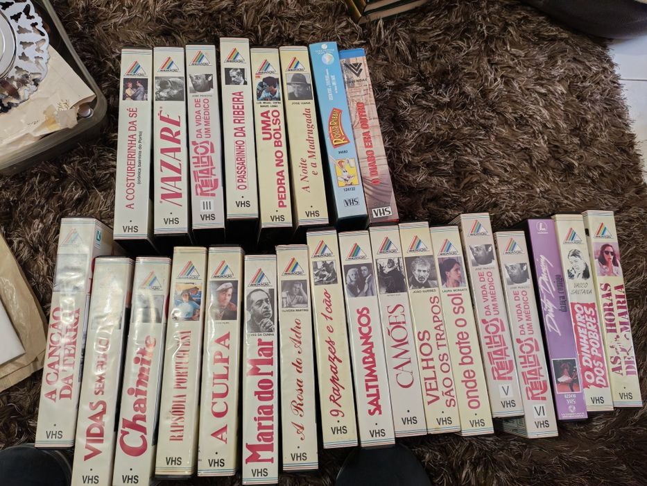 VHS coleção filmes Portugueses