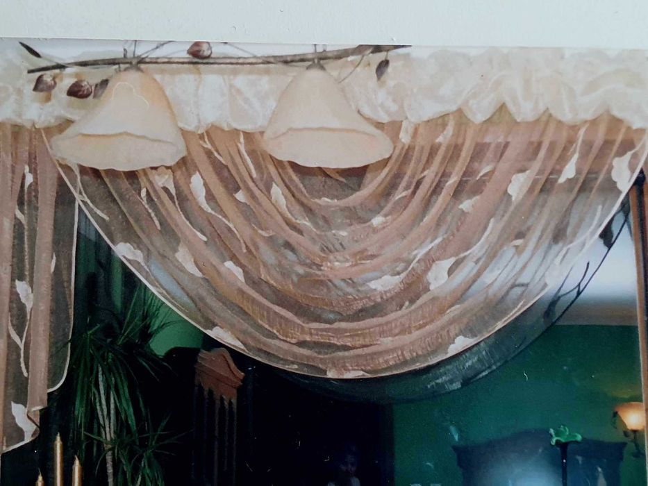 Firana 4 Sztuki Organtyna Gotowa do powieszenia Kosztowała 800 zł