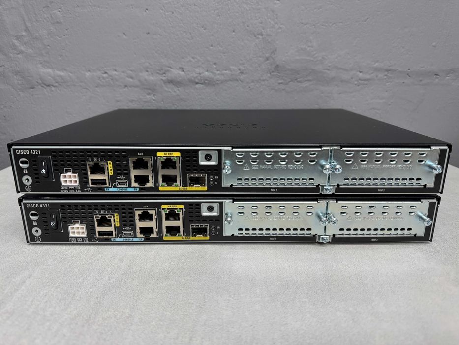 Маршрутизаторы Cisco ISR4321/K9(активированы лицензии) безнал/гарантия