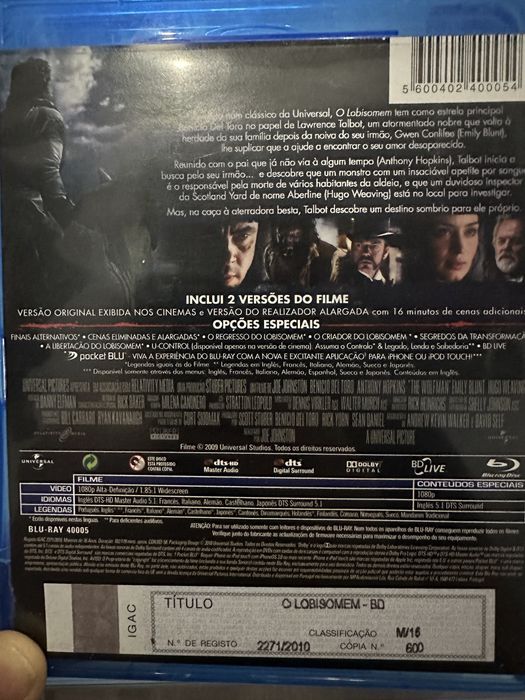 Blu-ray O lobisomem