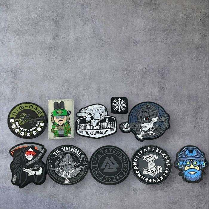 Тактичні мілітарі патчі