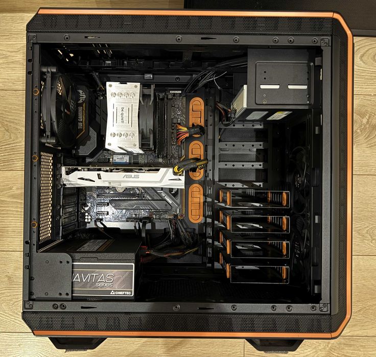 Komputer Intel i7, 740GB SSD M2, GTX 1060 6GB, 32GB Ram, DVD-RW