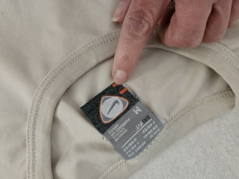 T-shirt Nike M bezowy meski młodzieżowy